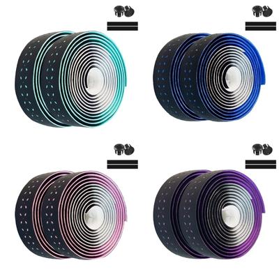 2Pcs Bikes Handlebars Tape Bicycles Handlebars Wrap Cycling Handlebars Wrap Tape NonSlip Shock Handlebars Tape