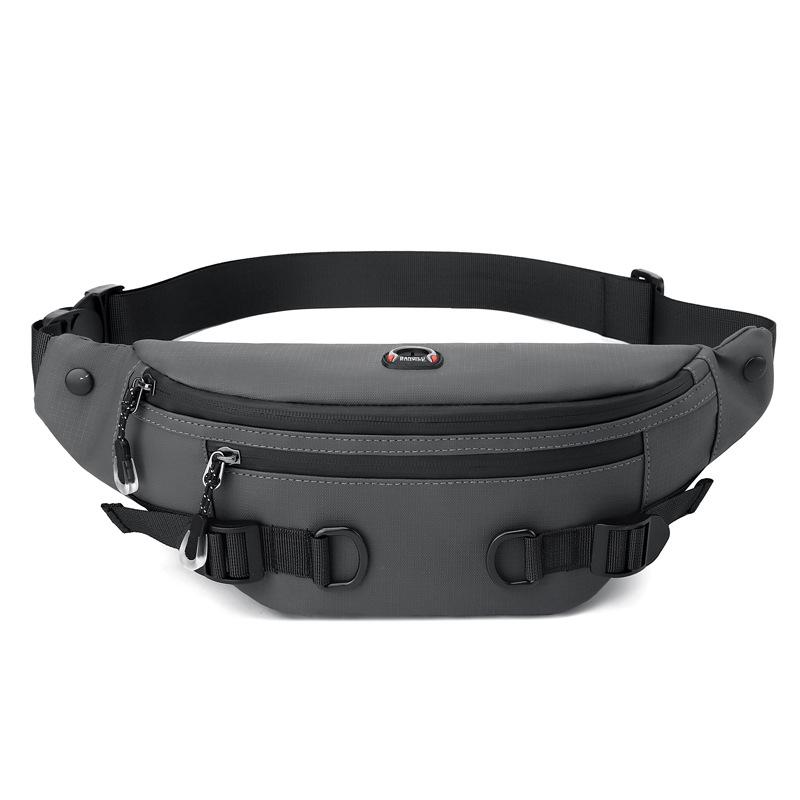 Men's Large Capacity Chest Bag Mobile Phone Bag Waist Bag Crossbody Bag