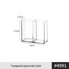 Armoire Miroir de Salle de Bain en Acrylique & Support de Rangement pour Cosmétiques