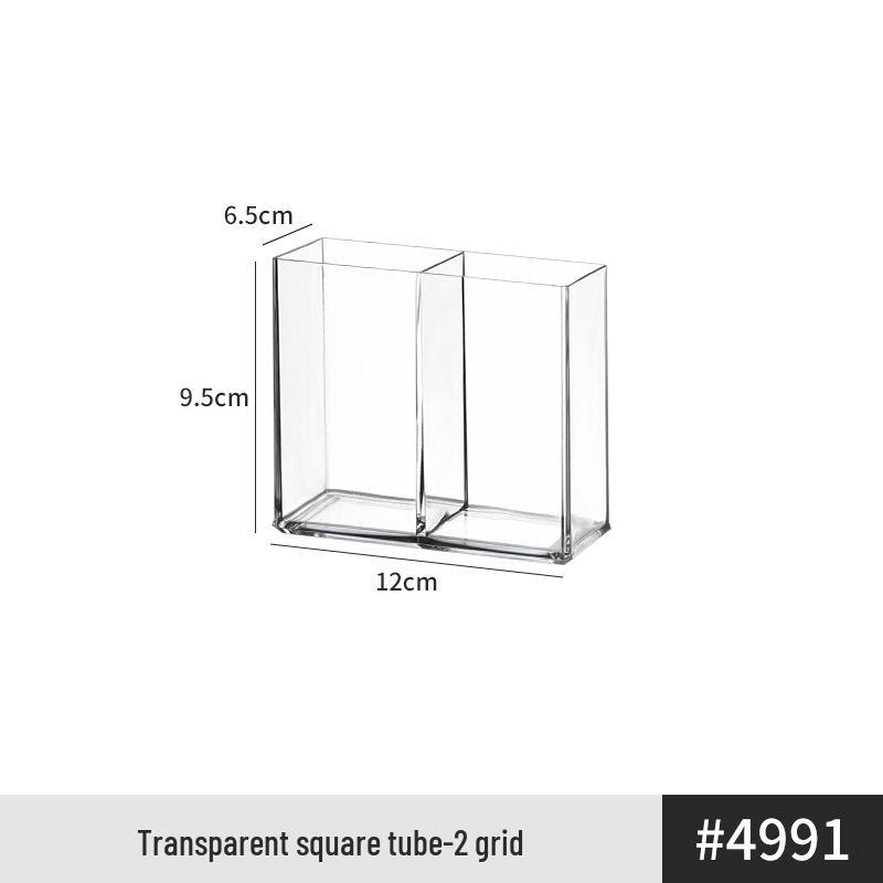Armoire Miroir de Salle de Bain en Acrylique & Support de Rangement pour Cosmétiques