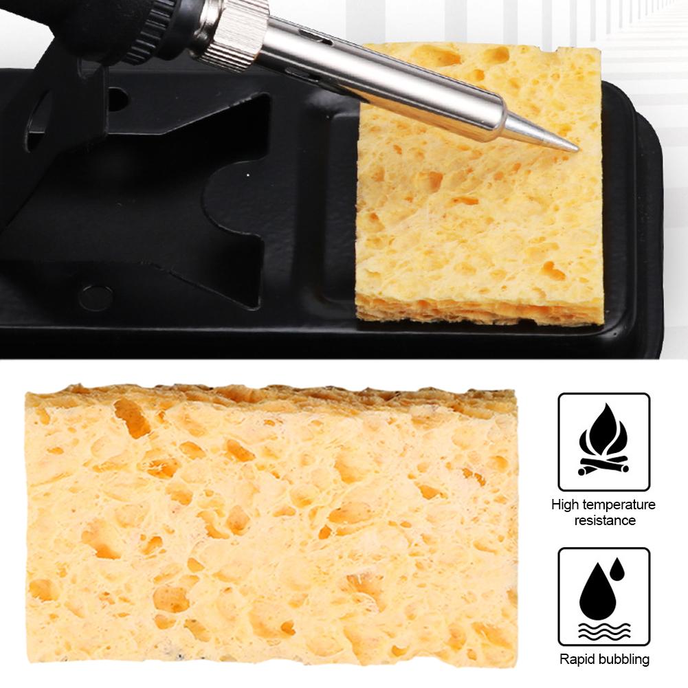 10X Heatstable Thick Soldering Iron Cleaning Replacement High Temperature Resistant Sponges Welding Accessories Cleaning Cotton