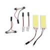 Bulbs Panel Lights Panel Lamp Car Interior 2Pcs DC12V Xenon HID Dome Map Light