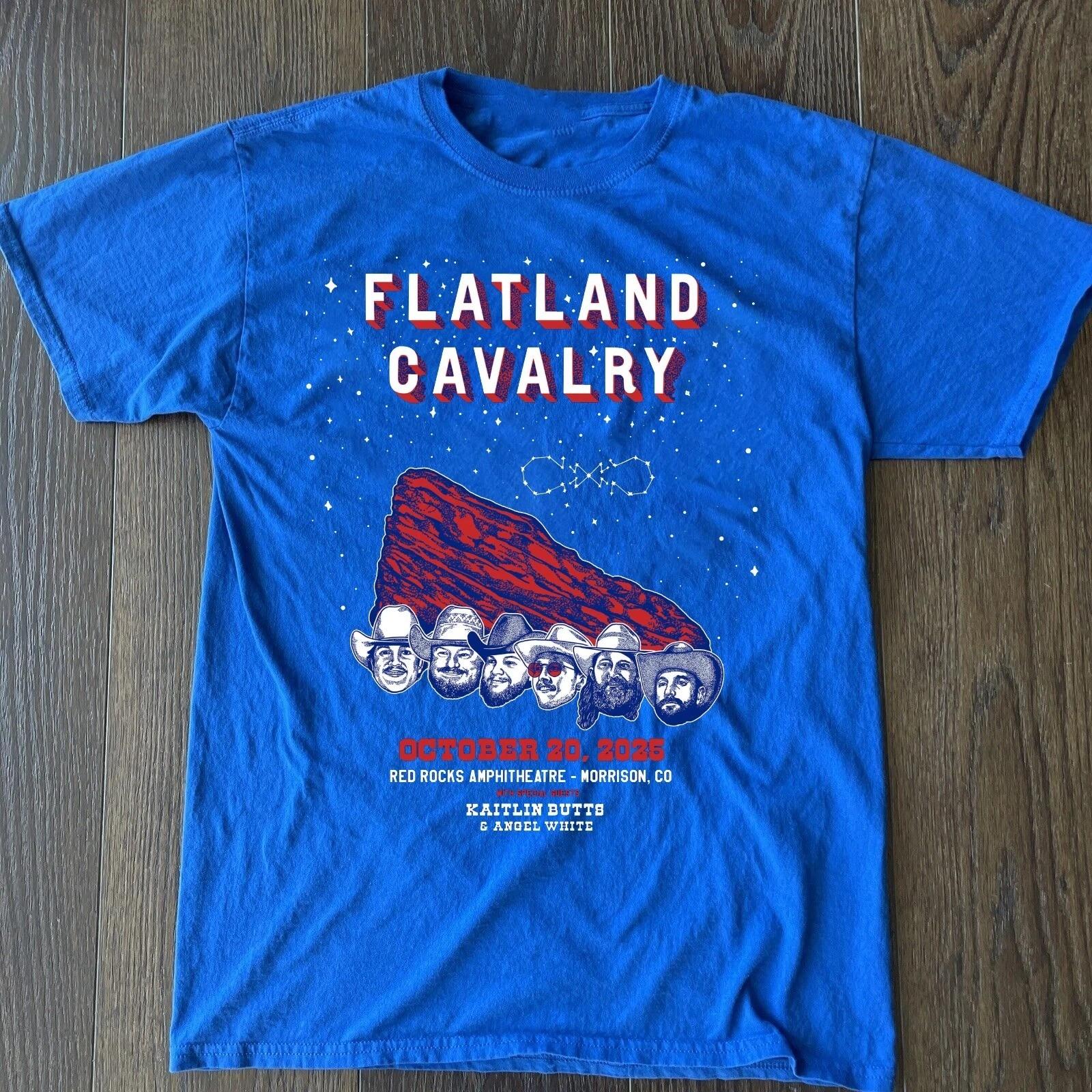 Flatland Cavalry Band Collection Tour 2026 Gift For Fan Full Size T-shirt BL1710 M
