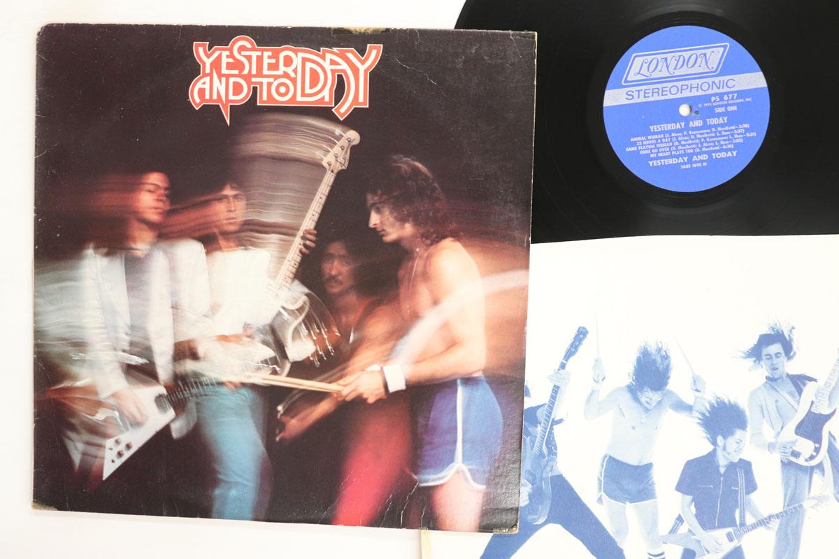 Виниловая пластинка YESTERDAY TODAY Yesterday And Today PS677 London 1976 US Rock Б/у