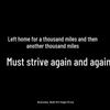 Keep Moving: Inspirational Waterproof Car Sticker for Rear Windshield
