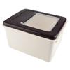 Portable Rice Storage Bin Kitchen Plastic Cereal Grain Bean Food Storing Box Food Container(#2)