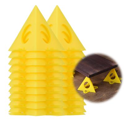 20 Stück stapelbare Malständer, Mini-Kegel-Farbregal, Leinwand, Schranktüren, Riser-Unterstützung für