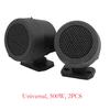 2 Paar 500-W-vorverdrahtete Dome-Audiosystem-Superlaute-Hochtöner-Lautsprecher für Autos