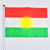 Kurd 10pieces of 14*21cm hand-waving flags