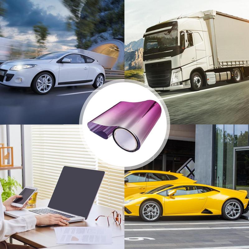 Car Windshield Film Front Windshield Strip UV Blocker Scratch Resistant Self Adhesive Multifunctional Car Windshield Sticker