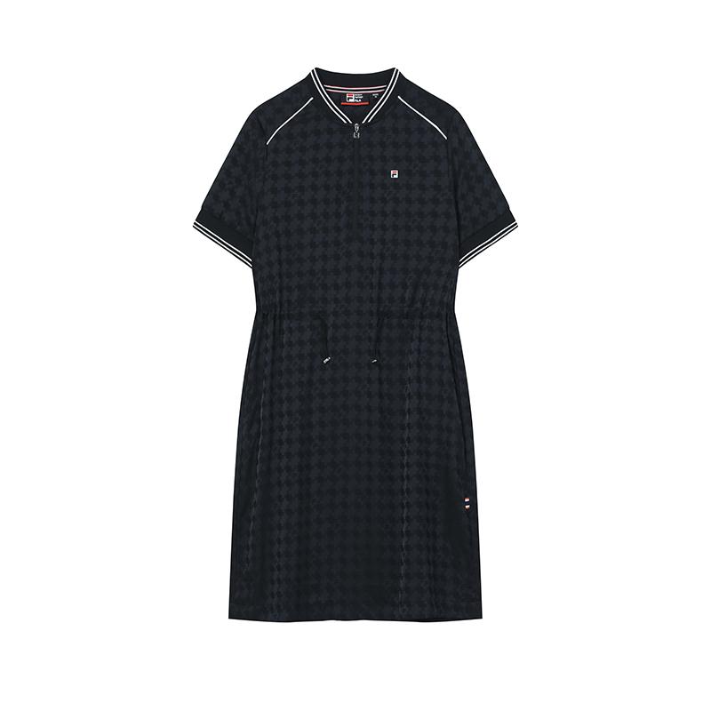 

Новое платье с коротким рукавом FILA женское Легендарный синий F11W431308FNV L