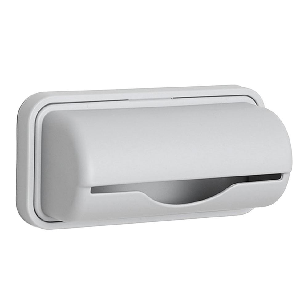 Wandmontierte Müllbeutel-Aufbewahrungsbox Frischhaltefolien-Behälter Müllbeutelhalter Küchen-Plastiktüten-Spender Badezimmer-Organizer