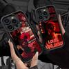 L-Luis M-Miguel Singer Für IPhone 17 Pro Max 16 15 14 13 12 11 Plus Schwarze Weiche Handyhülle