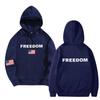 Women's And Men's  Fashionable Hooded Long Sleeved Printed Casual Pullover Unisex Sweatshirt Top