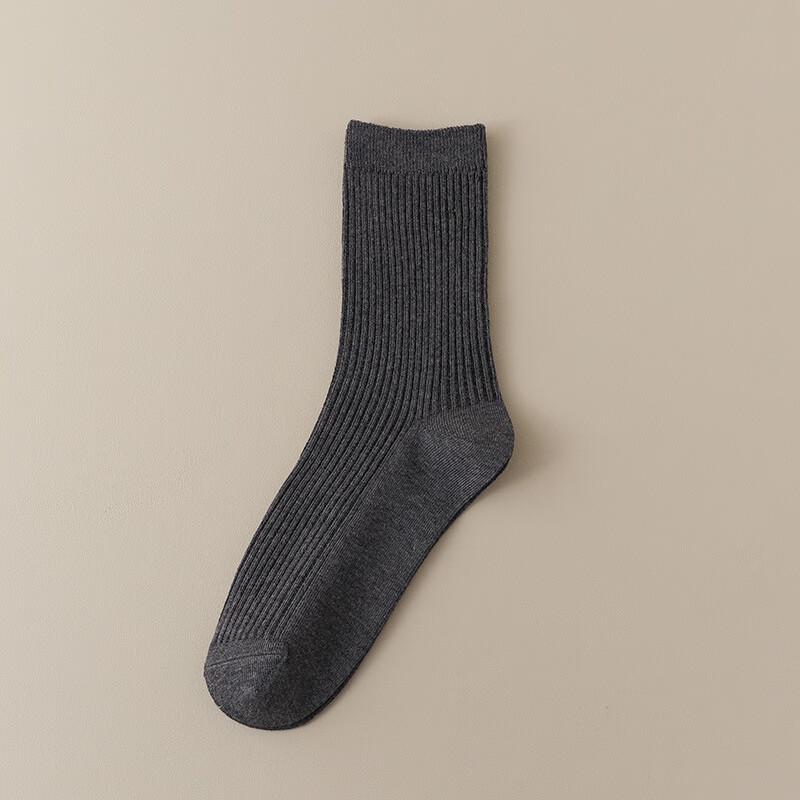 Men s Pure Cotton Mid-Tube Socks
