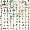 10/30/50/100pcs Cute Pikachu Art Graffiti Stickers Kawaii  Decals DIY Skateboard Helmet Laptop Classic Anime Sticker Pack