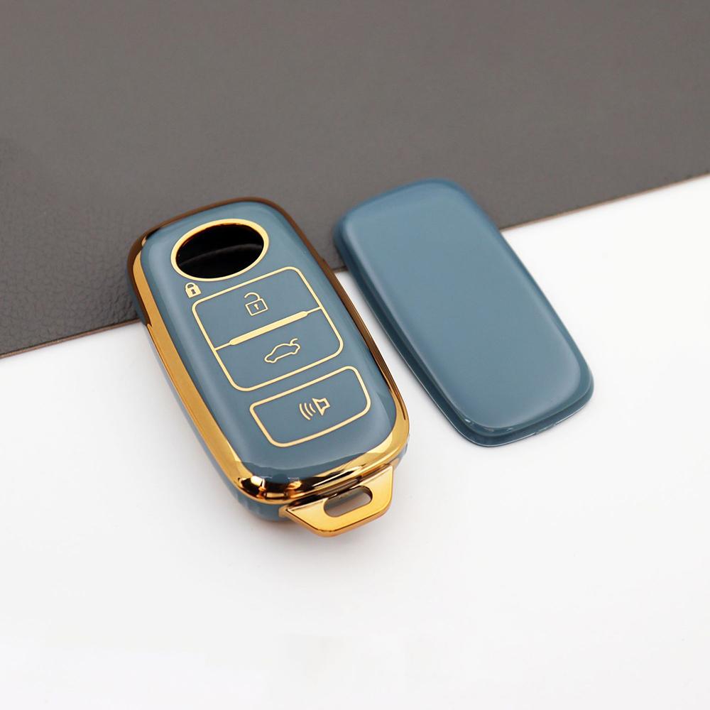 For Perodua MYVI / All-New Axia / Ativa / Alza 2022-2023 TPU Remote Car Key Cover Full Protection Keyless 2 3 4 Buttons