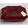 Mozambique Red Ruby Natural 36-38 Ct Emerald Cut Beautiful Certified Gemstone