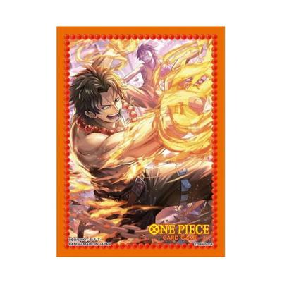 One Piece Card Game Official Card Sleeve 10 Portgas D. Ace