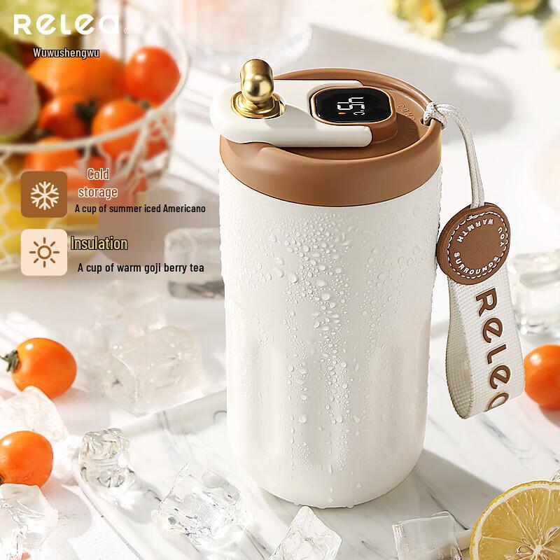 

RELEA Digital Display Smart Thermos Coffee Mug