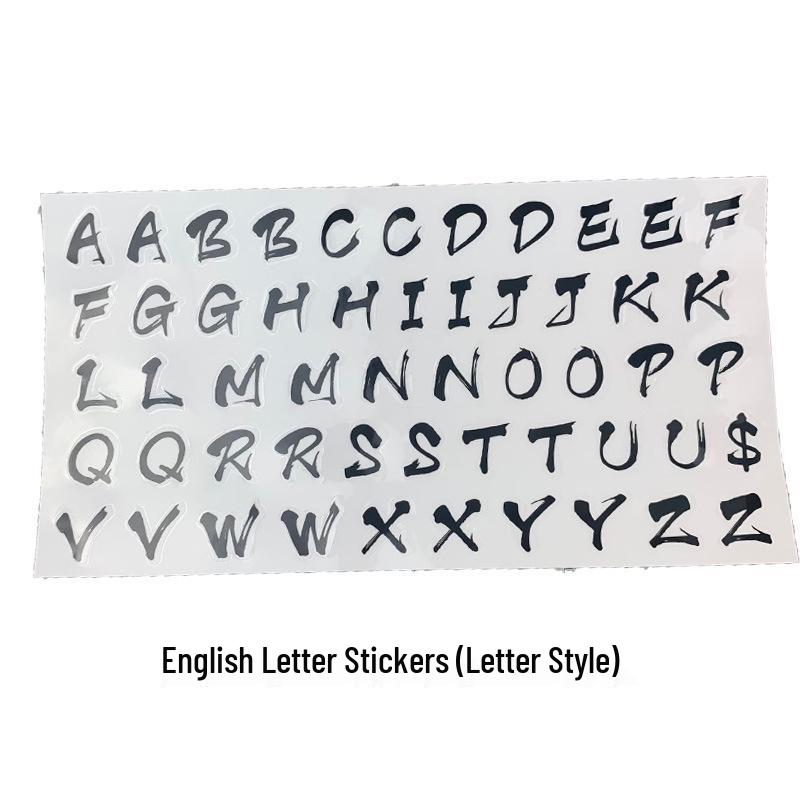 White and Blue Self-Adhesive Handwritten Label Stickers with Index Notes