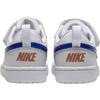 Nike Court Borough Low Recraft Wygodne Wszechstronne Antypoślizgowe Trwałe Niskie Buty Skate Dziecięce Dziecięce Sneakersy Białe Niebieskie DV5457125