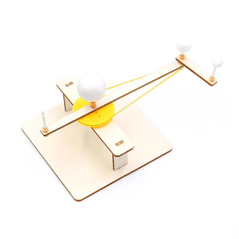 Hand-Cranked Generator DIY Science Kit: Educational Toy for Elementary Students