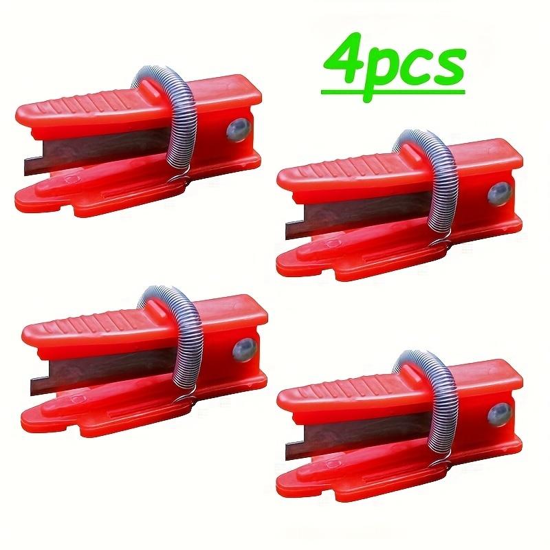 4PCS Lightweight Finger Gardening Shears Picking Mini Cutter Multifunctional Thumb Knife For Plant Leaf Trimming Fruit Picking And Garden Pruning Task