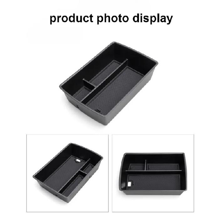 Armrest Storage Box For Leapmotor C10 2024-2026 Car Organizer Case Center Console Storage Tray Auto Interior Accessories TPE