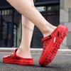 Fashion Men Clogs Sandals Summer Outdoor Slippers Home Garden Shoes Cholas Beach Aqua Shoes Men Chunky Soft Sole Sandals Cloud Slipper