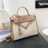 Autumn and Winter New Canvas Commuter Big Hand Shoulder Oblique Span Trendy Women Bag