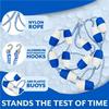 2Pcs 16Ft Pool Rope Floats To Divide Pool - Pool Safety Rope With Floats - Pool Divider Rope For Shallow Deep End