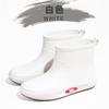 Fashion women's rain shoes women's trend thickened non-slip waterproof shoes outdoor work car wash fishing shoes