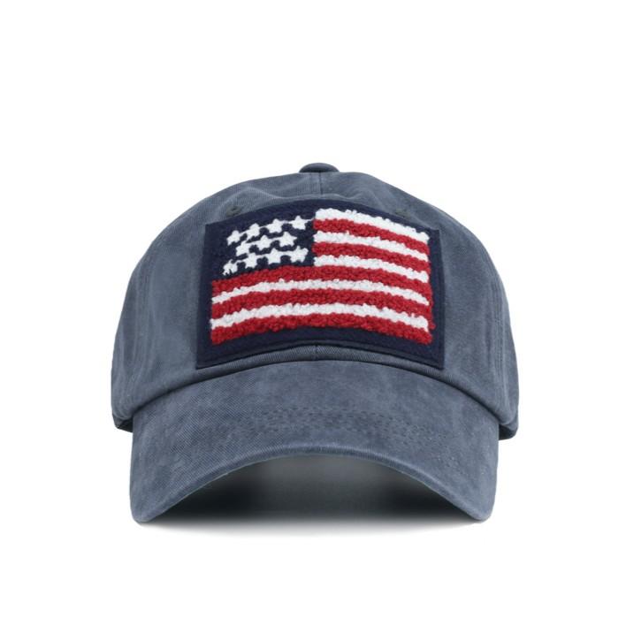Jaejeuaenba Usa Cap - Vintage Navy