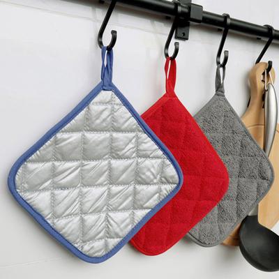 3Pcs Kitchen Pot Holders Placemats Easy To Clean Reusable Heat-Resistant Oven Pot Holders Cup Mats Kitchen Supplies