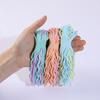 2Pcs Stress Relief Noodles Toy Soft TPR Elastic Rope Fidget Toy Kids Teens Adults Portable Decompression Simulated Spaghetti Stretch Sensory Toy