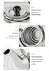 Thickened Stainless Steel Water Kettle with Strainer, Induction and Stove Compatible for Outdoor Use
