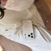 Korean Style Ins Cute Soft Crystal Lily Flower Phone Case for iPhone 17ProMax 15 16Pro 14 Full Coverage Double Layer High Value