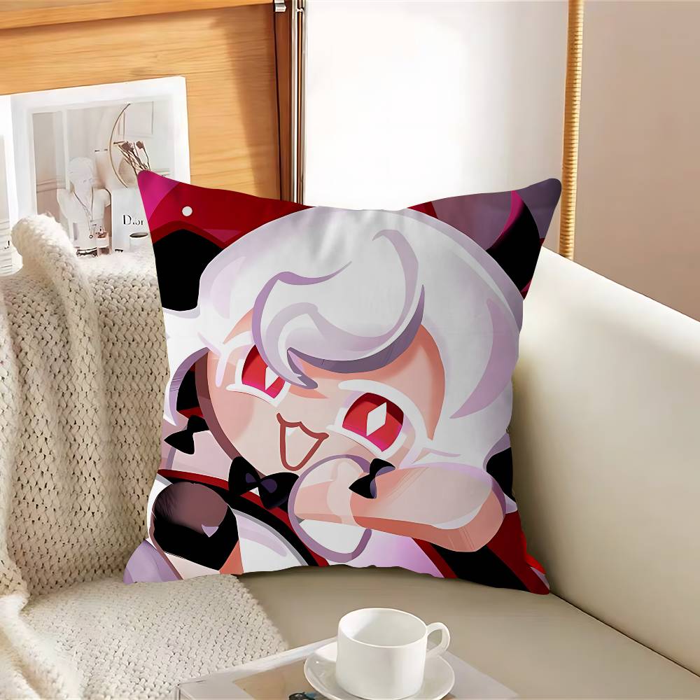 Cookie R-Run KingdomS Pillow Case Removable Washable Cushion Cover – All-Season Soft Linen