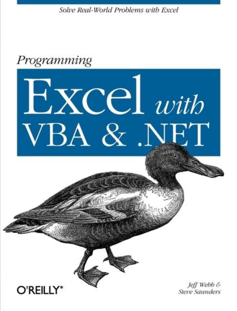 The Programming Excel with VBA and .NET Book