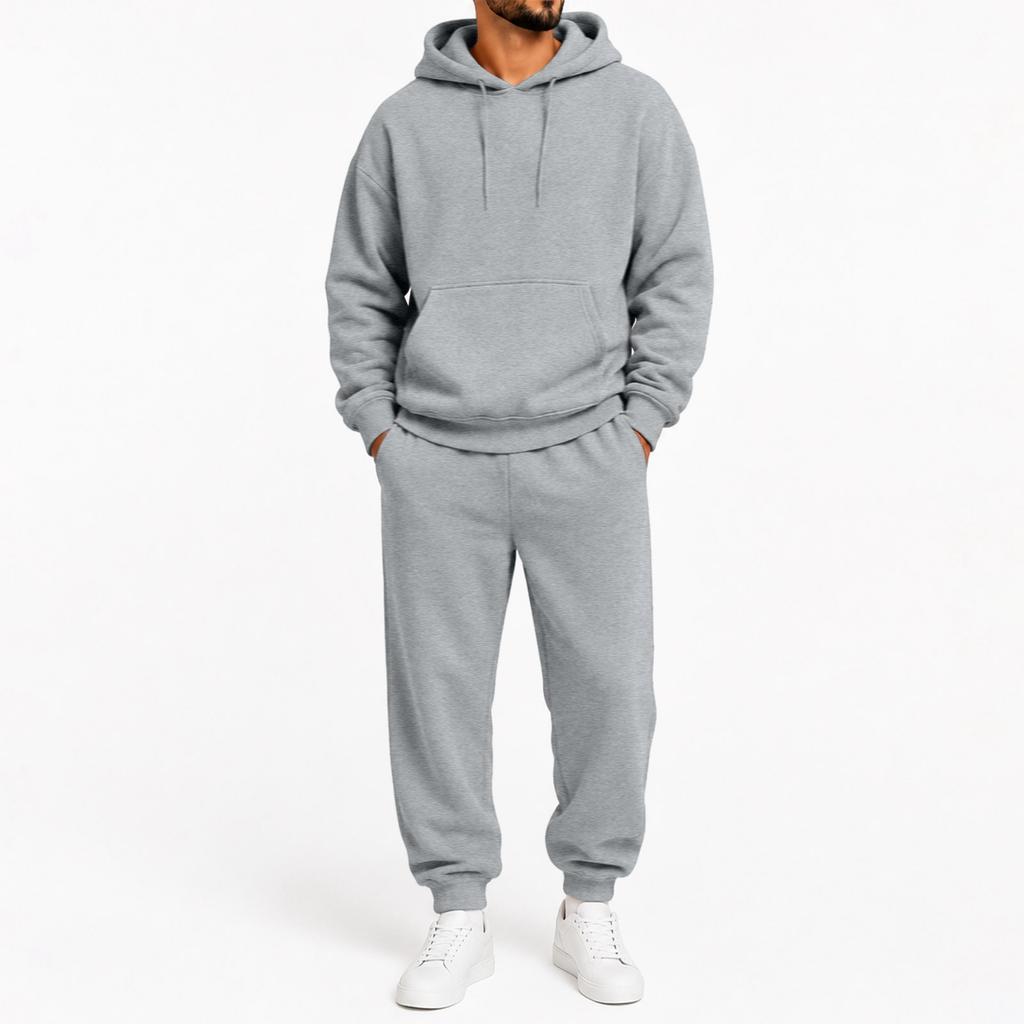 Men's Pullover Hoodie Athletic Sweatshirt for Sports and Casual Wear