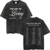 Vintage Washed The Art of Loving Tour  Graphic T Shirts High Street Fashion Trend Tshirts Men Women Casual Cotton Tshirt