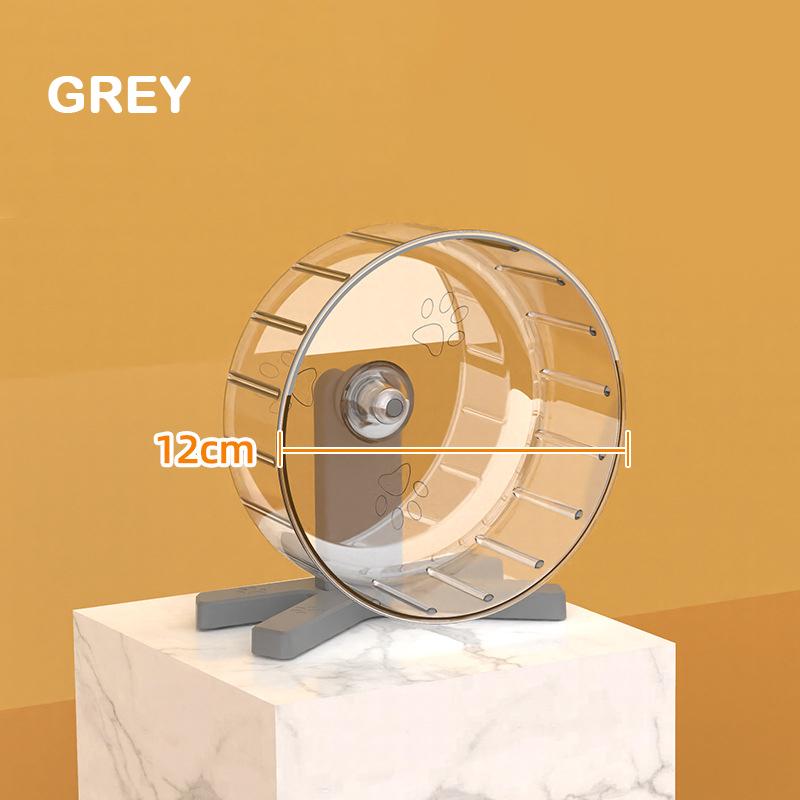 Hamster Exercise Wheel with Stand Large Running Wheel for Syrian Hamsters & Gerbils Pet Toy Cage Accessory