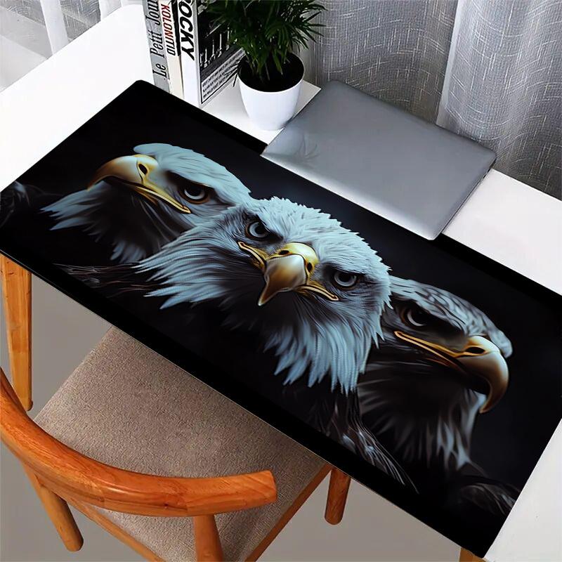 1pc Eagle Trio Portrait Computer Pad  Mouse Pads for Desk,Gamers and Office Use 020294