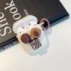 Suitable For Airpodspro2 Earphone Cover Suitable For Apple 3/4 Generation Airpods Protective Case Chocolate Buckle