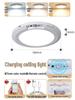 Rechargeable Motion Sensor Ceiling Light for Home Decor & Corridor Ambiance