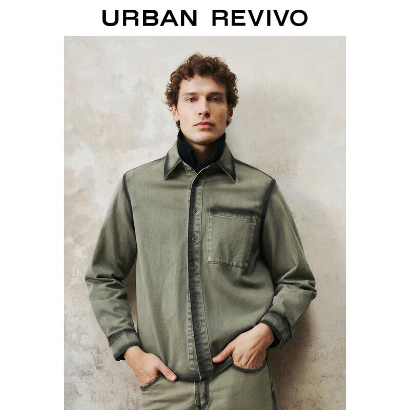 UR Men s Retro Washed Casual Shirt S