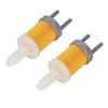 2Pcs Diesel Generator Fuel Filter 125mm Height Air Cooled for 170F‑173F Equipment