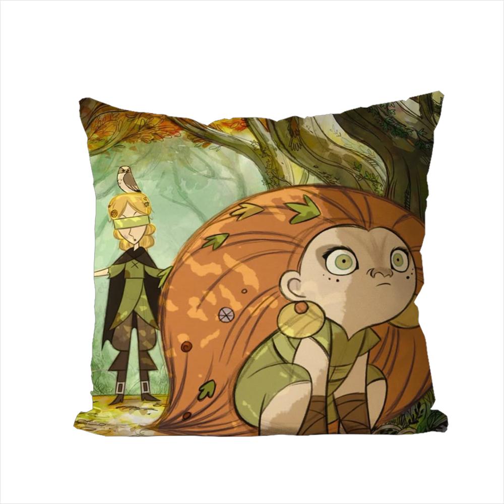 Wolfwalkers Pillow Case For Car Sofa Decorative Home Doublesided Print Plush Square Throw Pillow Cushion Cover