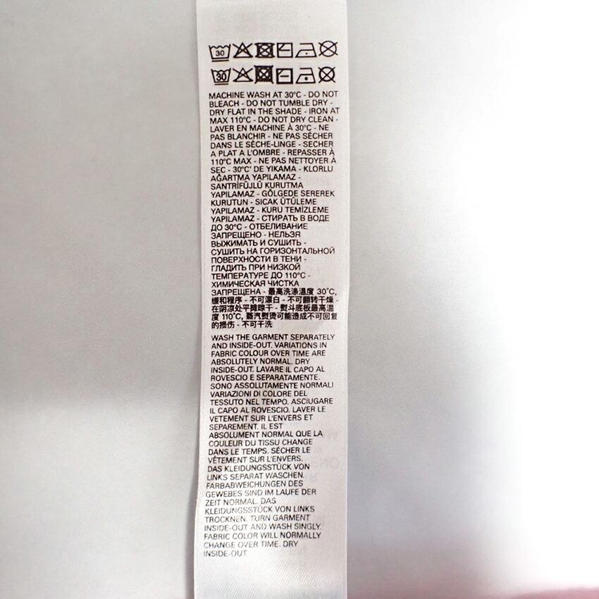 [Used] DIESEL/Diesel print cool neck cotton short sleeve cut and sew/b48-33